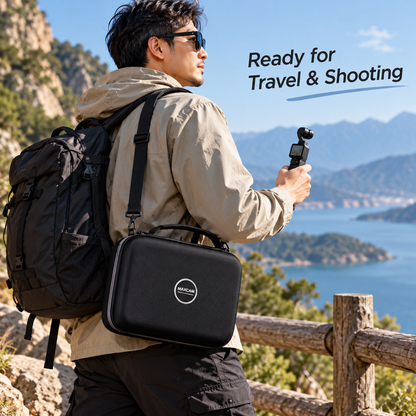 Shockproof Carry Storage Case for Osmo Pocket 4P / 4 / 3 | Stop Losing & Scratching Your Vlog Gear