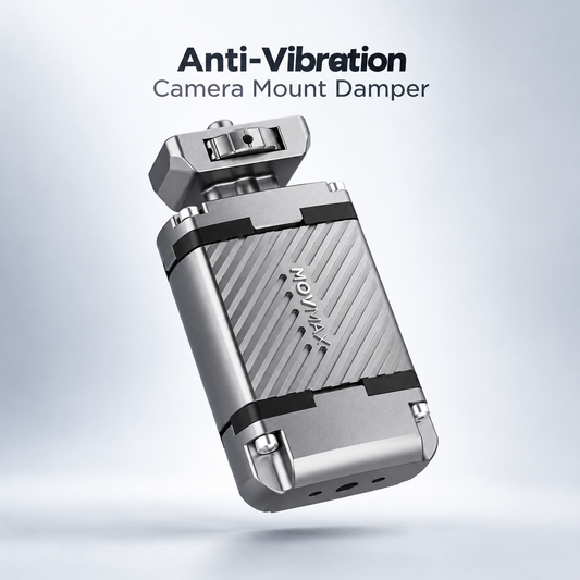 High-Frequency Vibration Isolator for Action Cameras | Stop Shaky Motorcycle Footage & Protect Your Camera Lens
