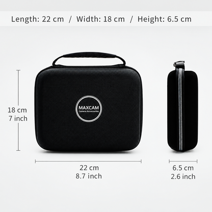Shockproof Carry Storage Case for Osmo Pocket 4P / 4 / 3 | Stop Losing & Scratching Your Vlog Gear