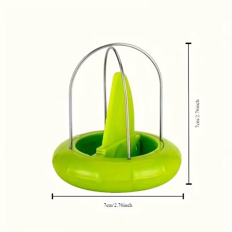1pc kiwi fruit slicer manual cutter peeler abs